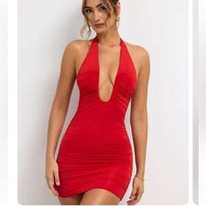 Oh Polly red mini dress